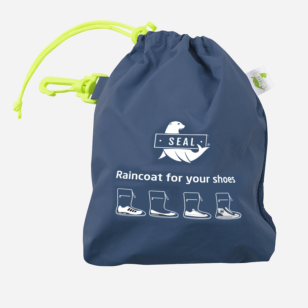 Reusable Waterproof Shoe Cover - Kids Navy Green