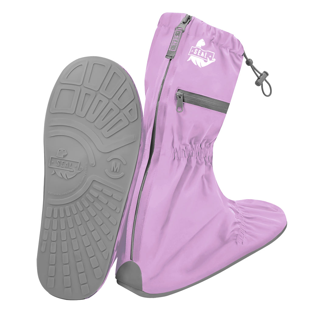 Reusable Waterproof Shoe Cover Mauve