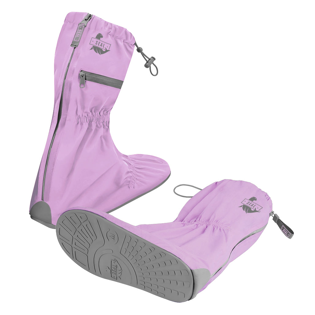 Reusable Waterproof Shoe Cover Mauve