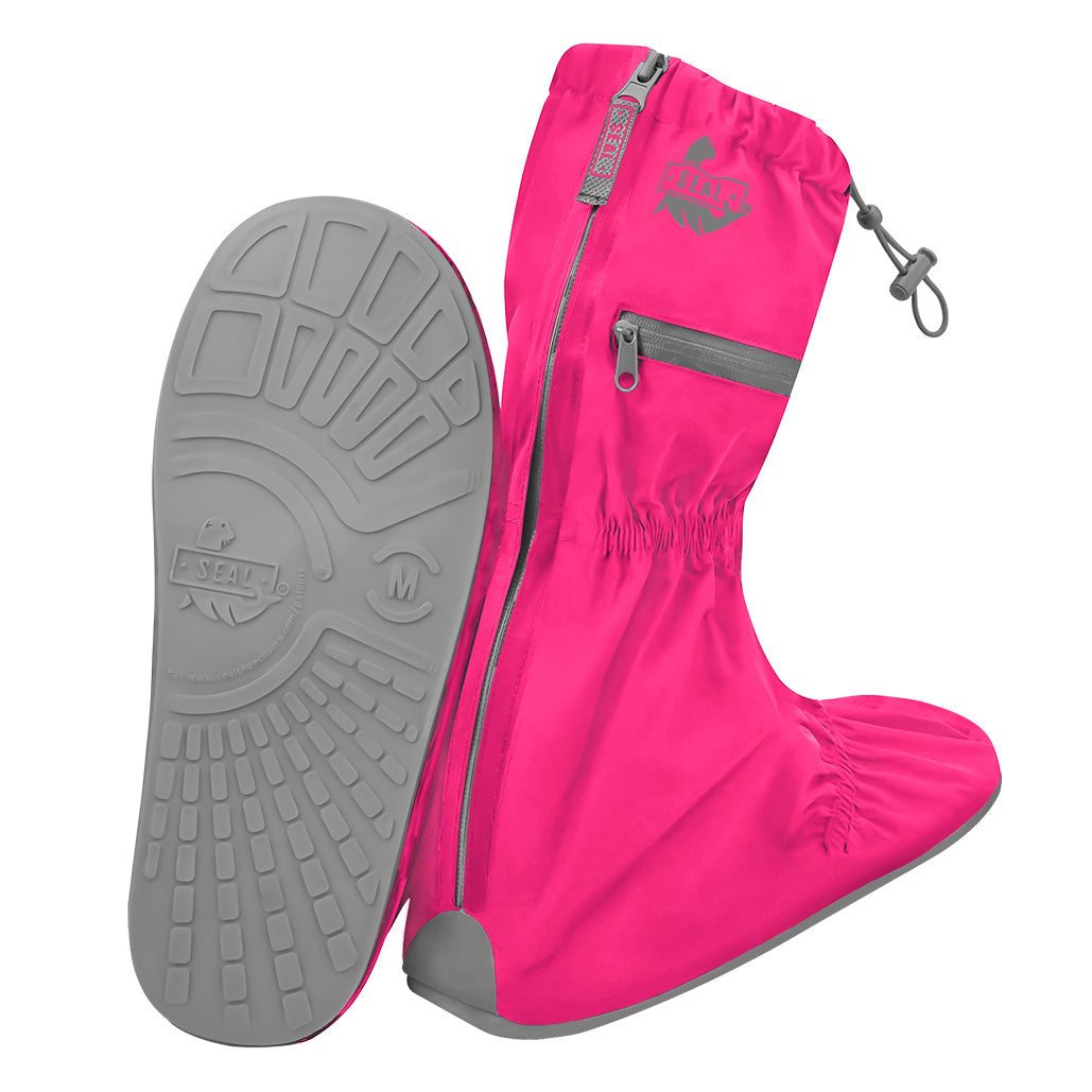 Reusable Waterproof Shoe Cover Fuchsia