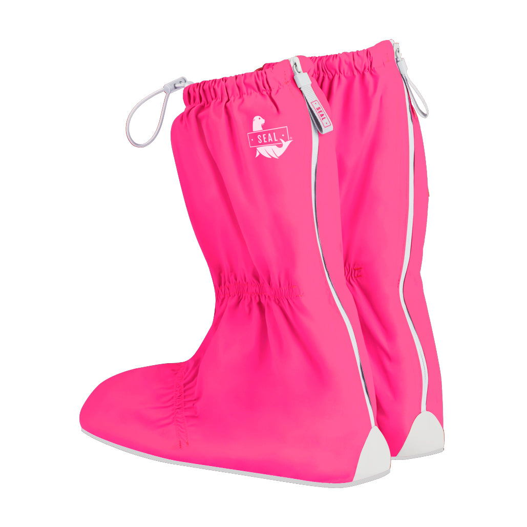 Reusable Waterproof Shoe Cover Fuchsia
