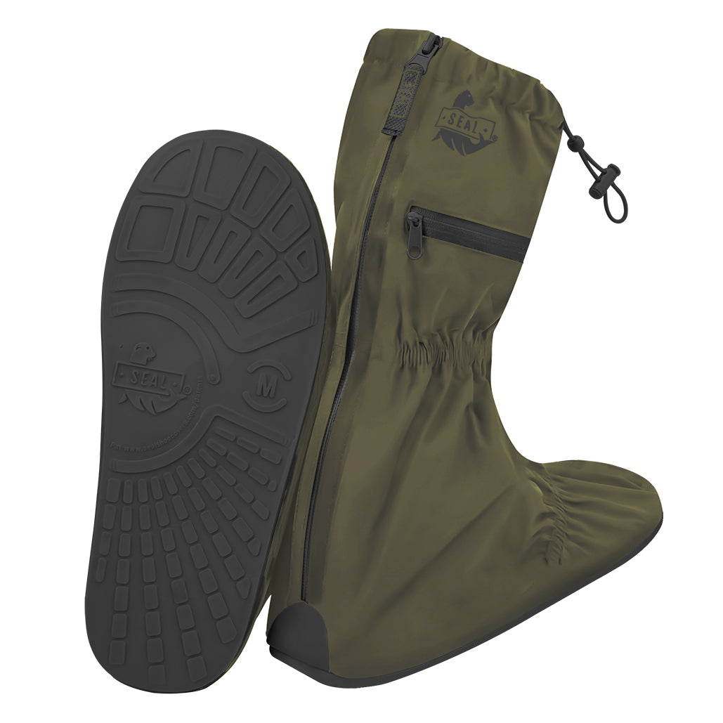 Reusable Waterproof Shoe Cover Seaweed