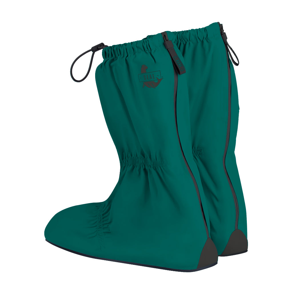 Reusable Waterproof Shoe Cover - Jade/Black