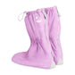 Reusable Waterproof Shoe Cover - Mauve/White
