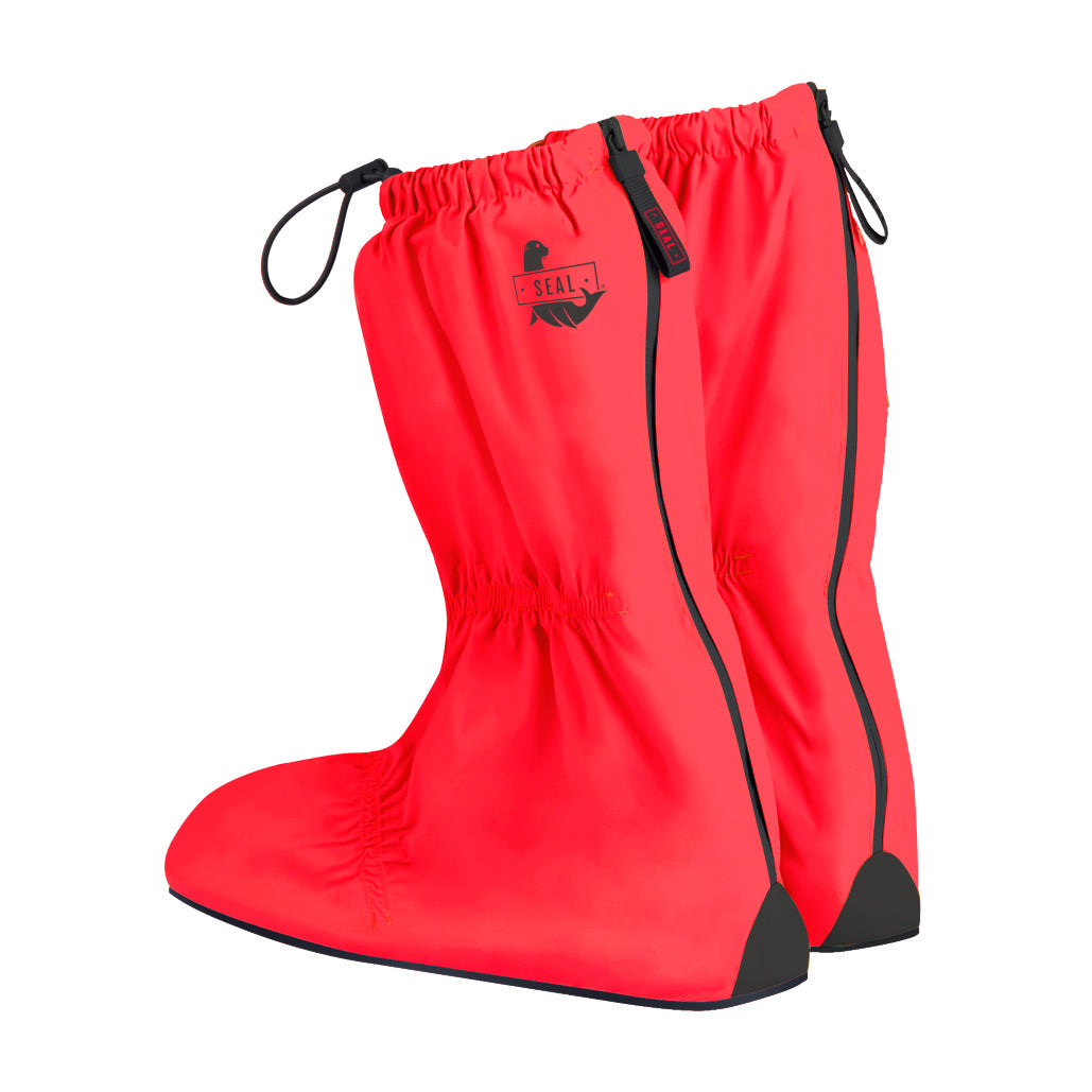 Reusable Waterproof Shoe Cover - Red