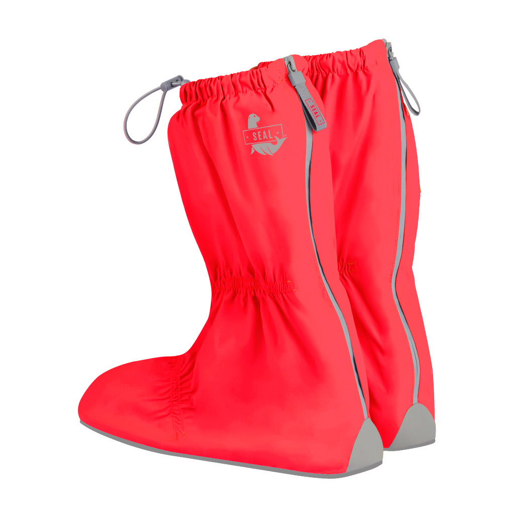 Reusable Waterproof Shoe Cover Red