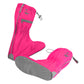 Reusable Waterproof Shoe Cover - Fuchsia/Gray