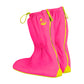 Reusable Waterproof Shoe Cover - Fuchsia/Green