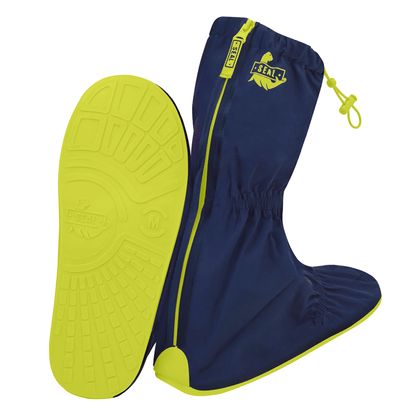 Reusable Waterproof Shoe Cover - Kids Navy Green
