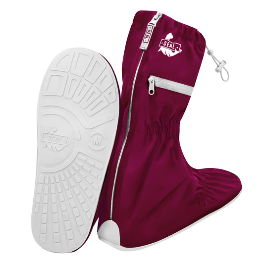 Reusable Waterproof Shoe Cover Plum
