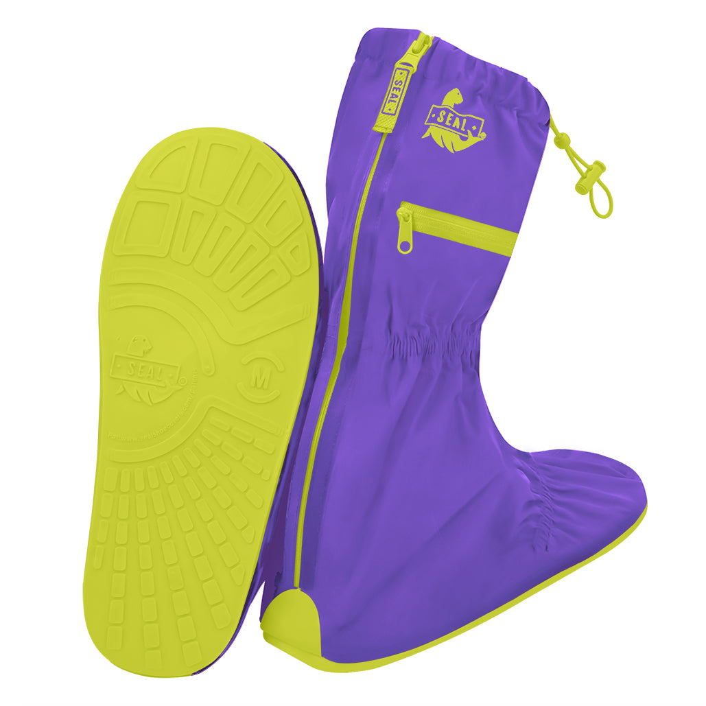 Seal Shoe Covers púrpura