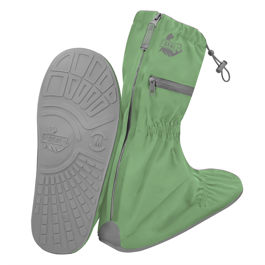 Reusable Waterproof Shoe Cover Sage