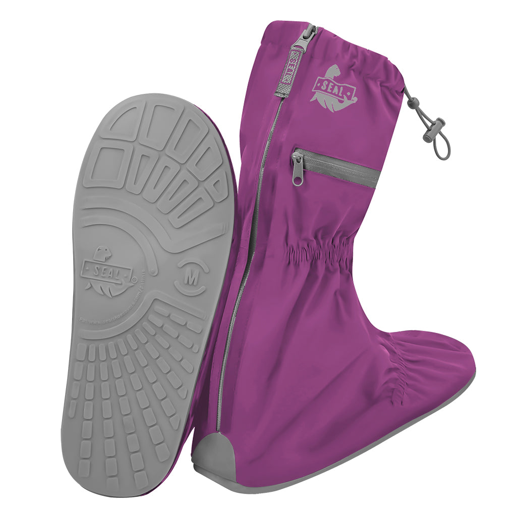 Reusable Waterproof Shoe Cover Violet